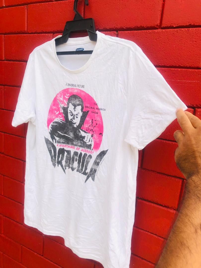 Vintage Vintage Dracula A Night Of Horror Movie Designer Fashion Size US L / EU 52-54 / 3 - 6 Thumbnail