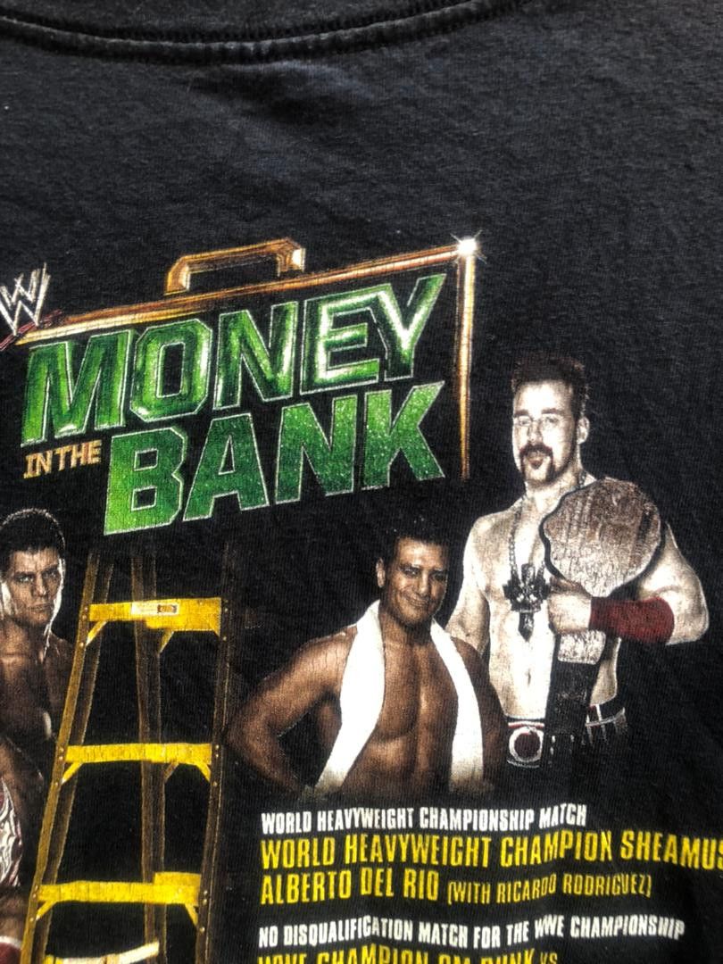 Japanese Brand × Vintage Vintage Money Bank WWE Streetwear Fashion Style Shirt Size US XL / EU 56 / 4 - 8 Thumbnail