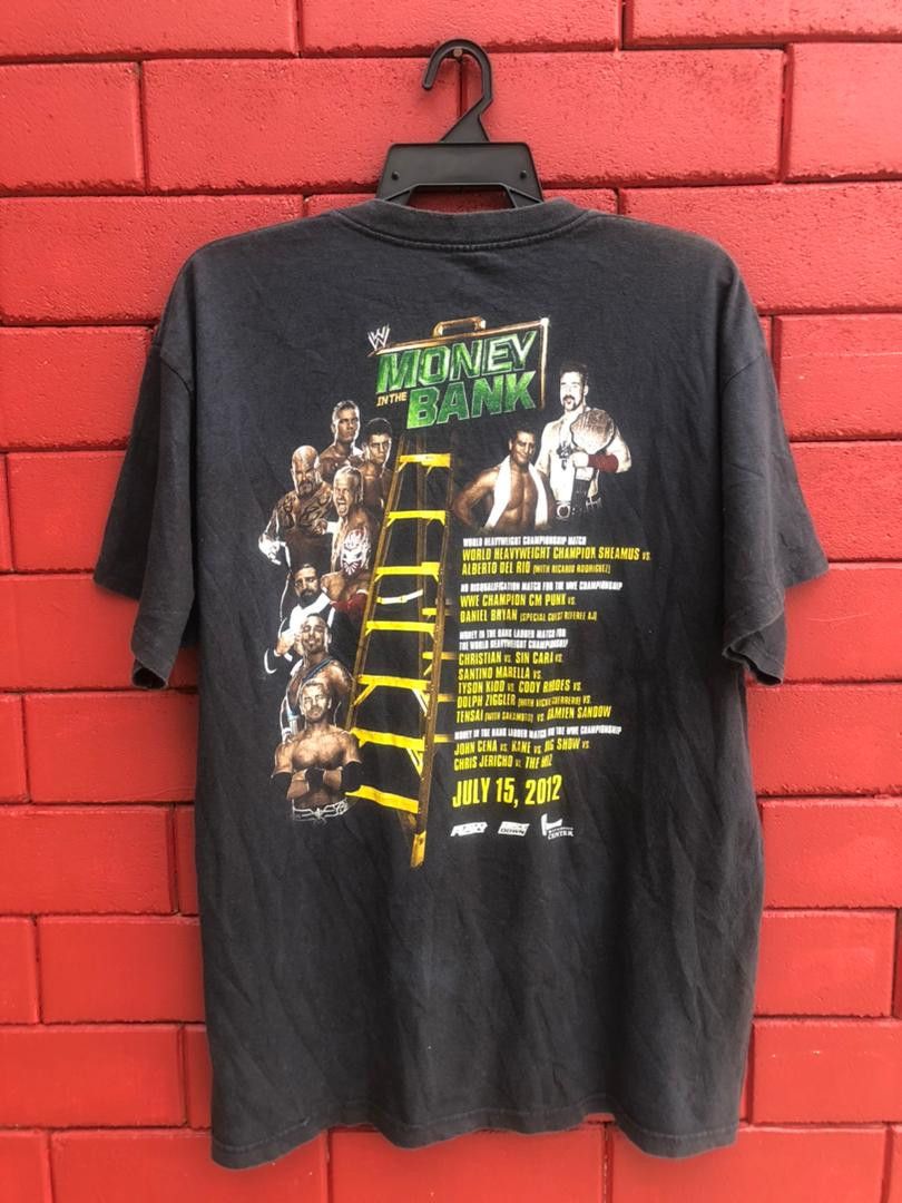 Japanese Brand × Vintage Vintage Money Bank WWE Streetwear Fashion Style Shirt Size US XL / EU 56 / 4 - 2 Thumbnail