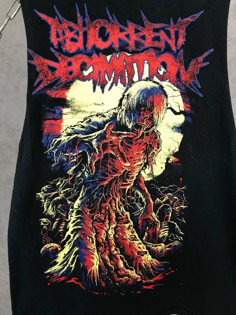 Band Tees Abhorrent Decimation vintage rock metal band tee Size US S / EU 44-46 / 1 - 3 Thumbnail
