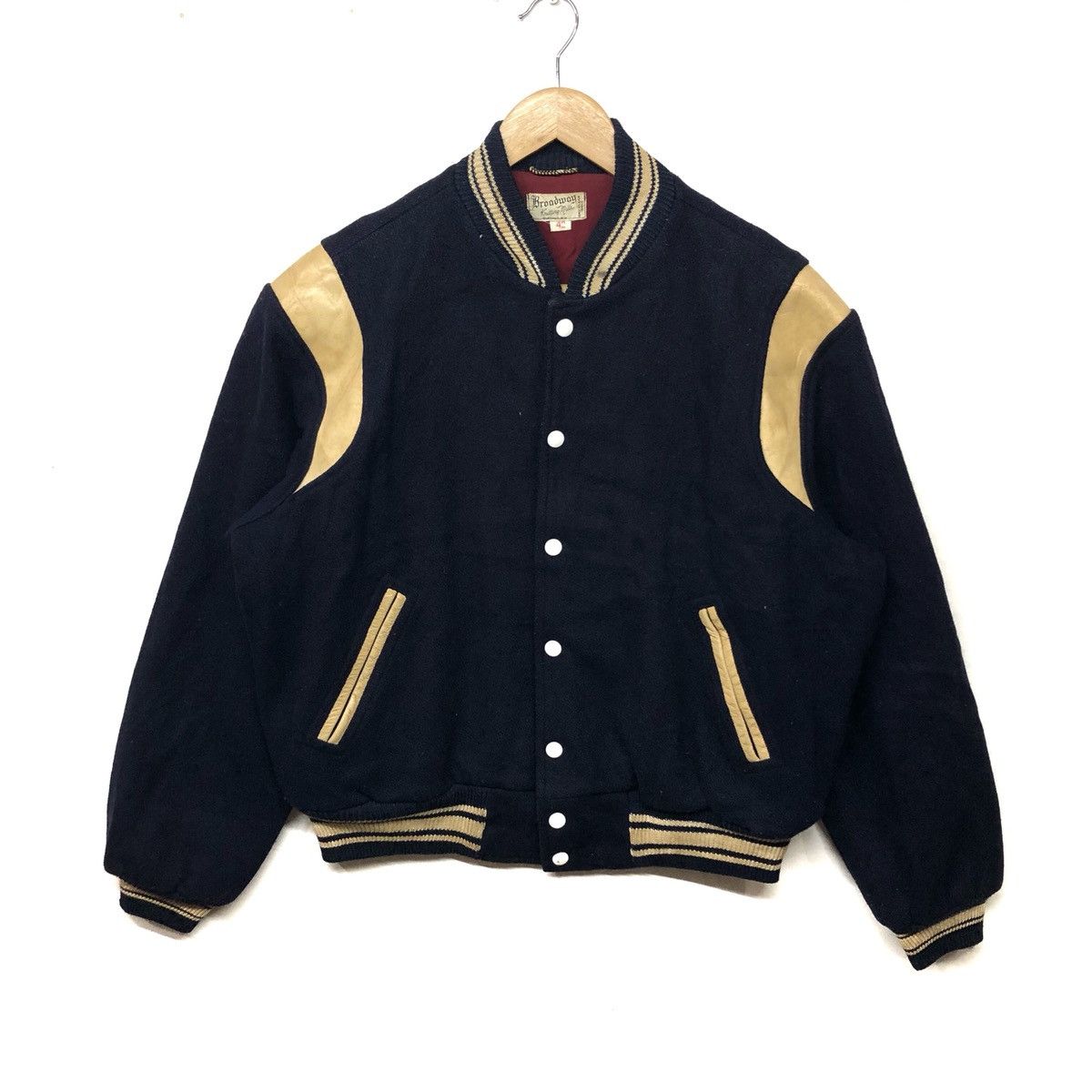 Vintage Vintage Broadway Varsity Jacket Size US M / EU 48-50 / 2 - 1 Thumbnail
