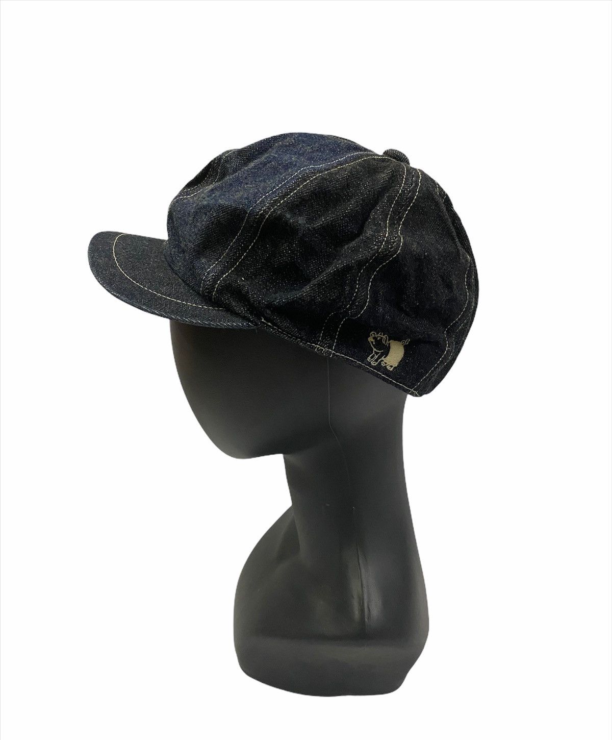 Studio D’Artisan Denim Hat Patch Work Style