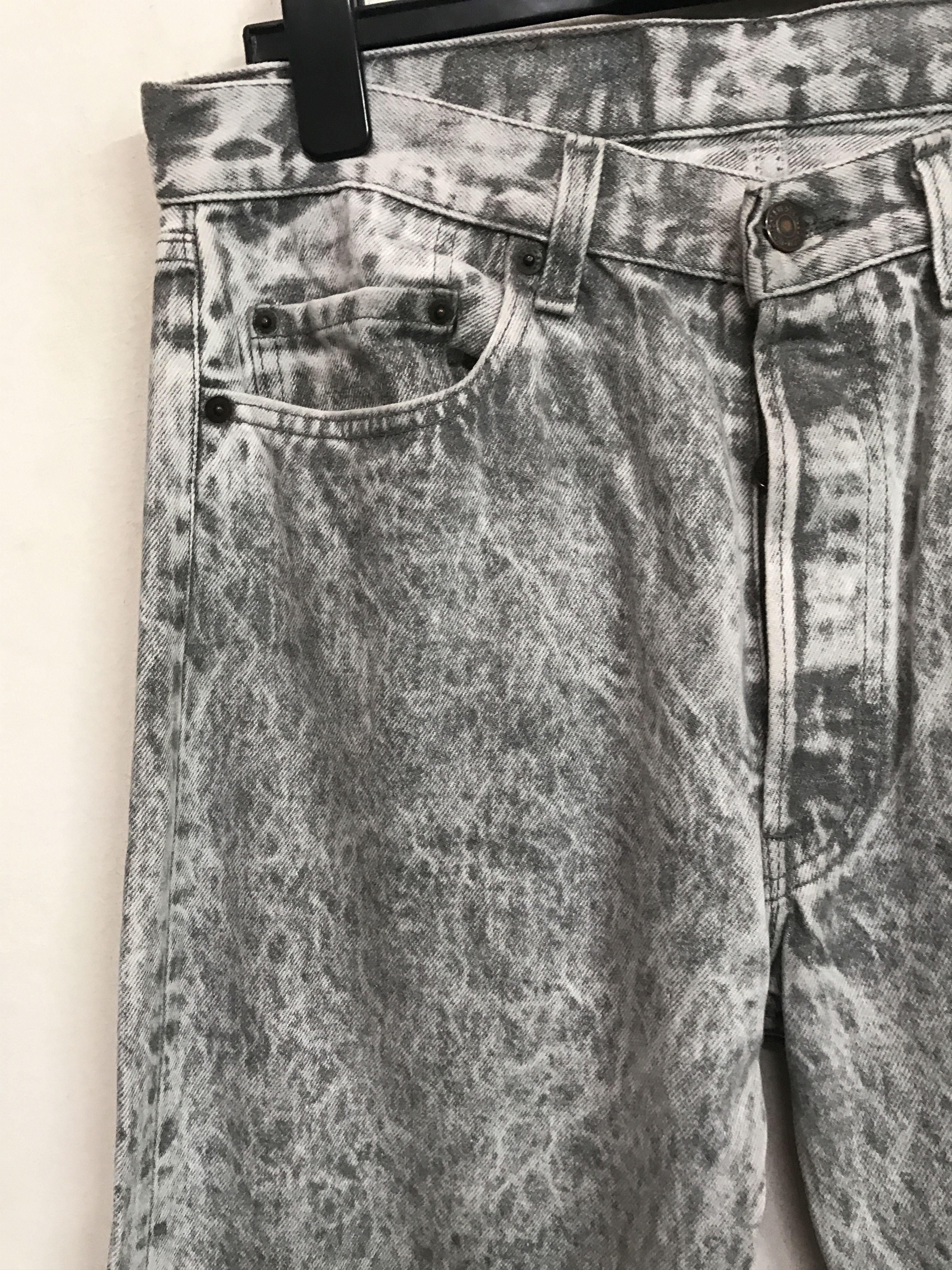 Levi's Vintage Levi's 501 Jeans Made in Usa Acid Washed Denim Size US 33 - 1 Thumbnail