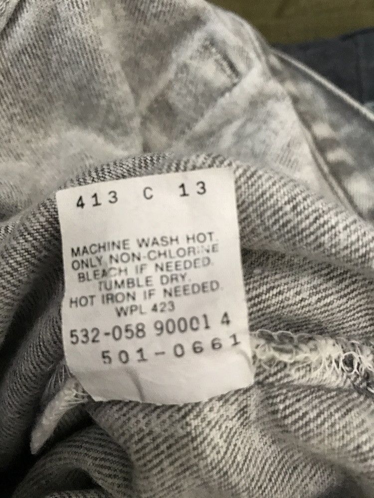 Levi's Vintage Levi's 501 Jeans Made in Usa Acid Washed Denim Size US 33 - 18 Thumbnail