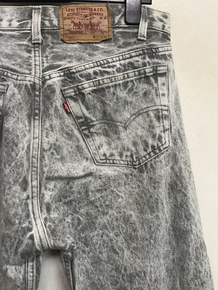 Levi's Vintage Levi's 501 Jeans Made in Usa Acid Washed Denim Size US 33 - 11 Thumbnail