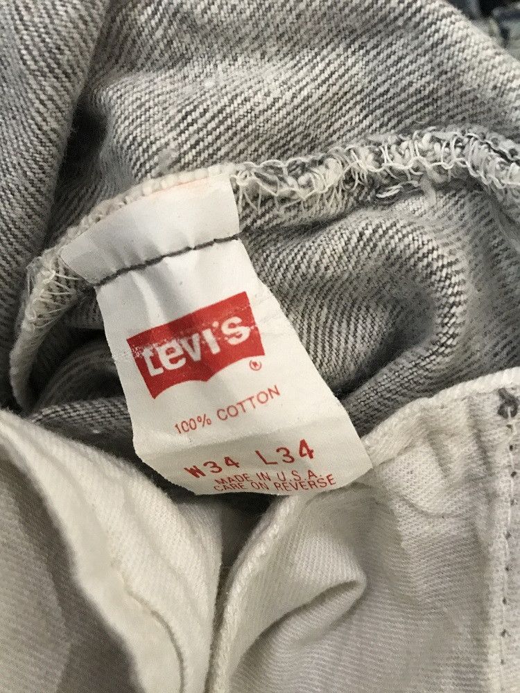 Levi's Vintage Levi's 501 Jeans Made in Usa Acid Washed Denim Size US 33 - 17 Thumbnail