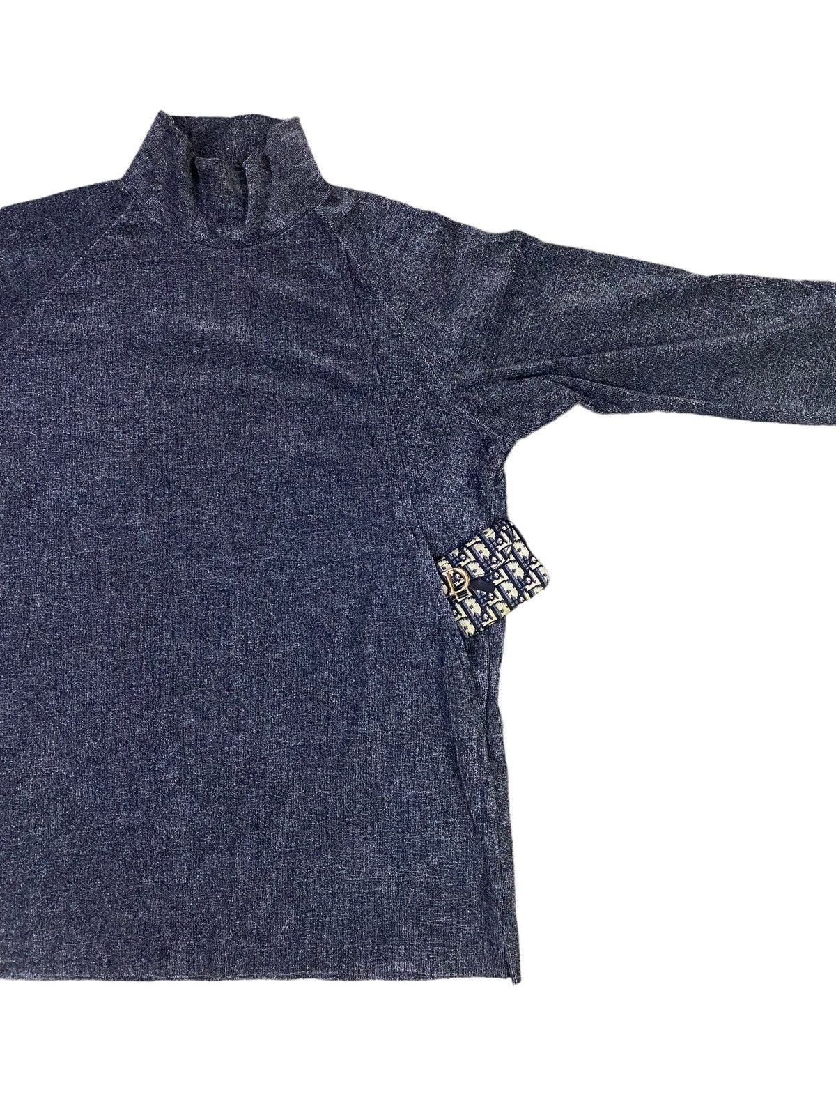 Yohji Yamamoto Y’s for Men Diagonal Pocket Turtleneck Size US M / EU 48-50 / 2 - 6 Thumbnail