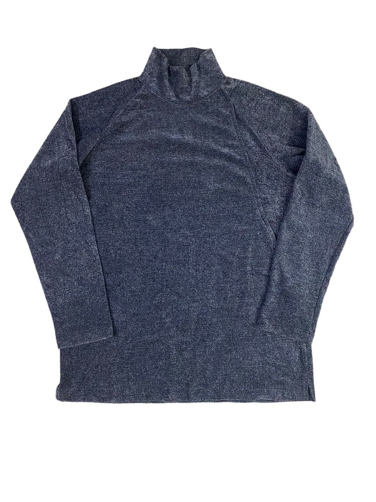 Yohji Yamamoto Y’s for Men Diagonal Pocket Turtleneck Size US M / EU 48-50 / 2 - 2 Thumbnail