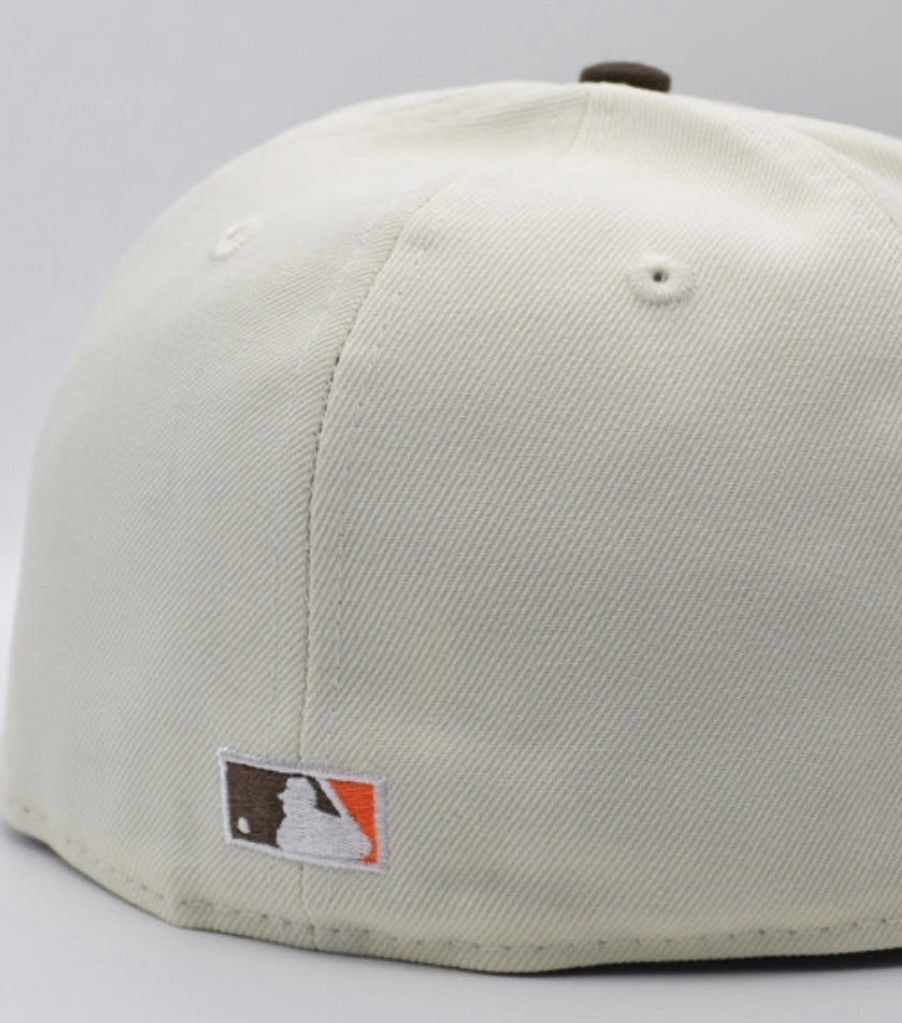MLB × New Era 7 5/8 - Script San Diego Padres 25th Exclusive Fitted Hat Size ONE SIZE - 10 Thumbnail