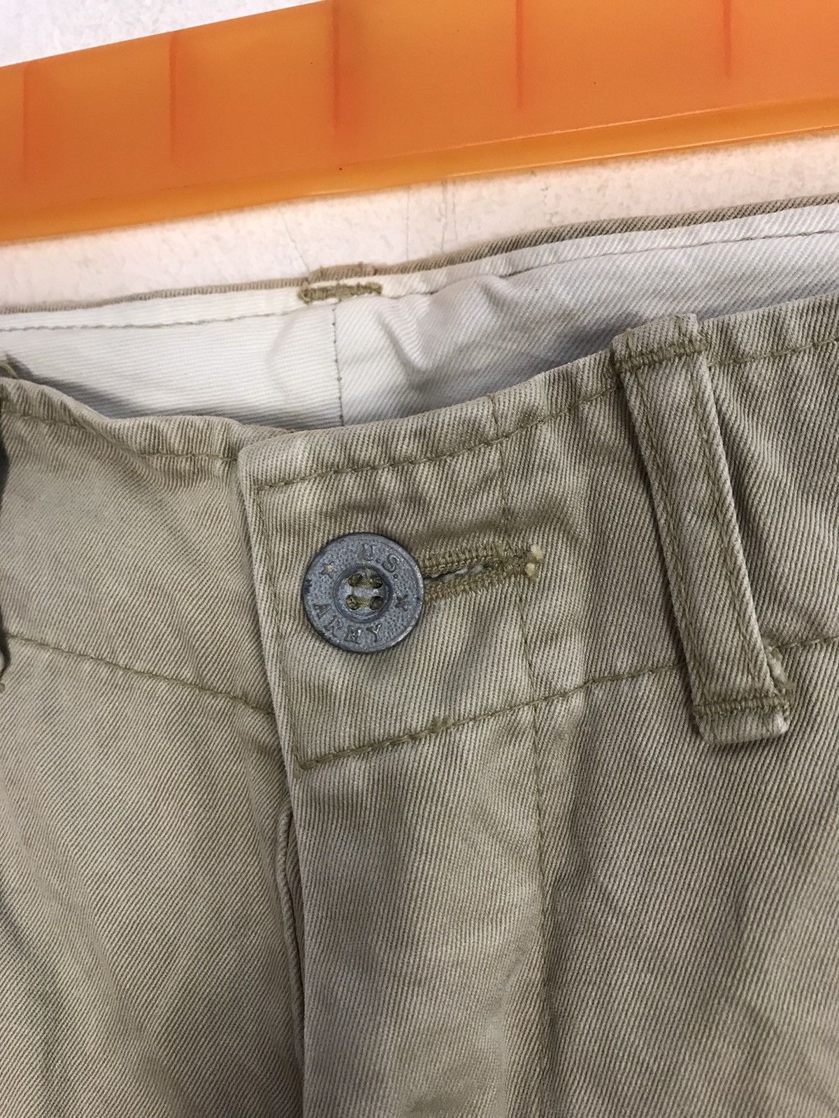 Japanese Brand Bobson Earth Culture Khakis Military Pant U.S Army Button Size US 31 - 6 Thumbnail