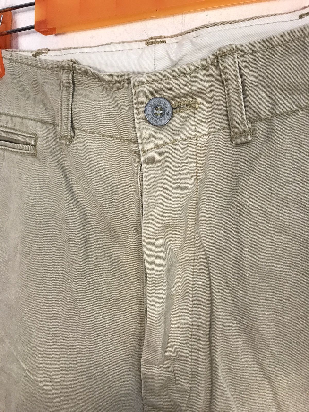 Japanese Brand Bobson Earth Culture Khakis Military Pant U.S Army Button Size US 31 - 5 Thumbnail