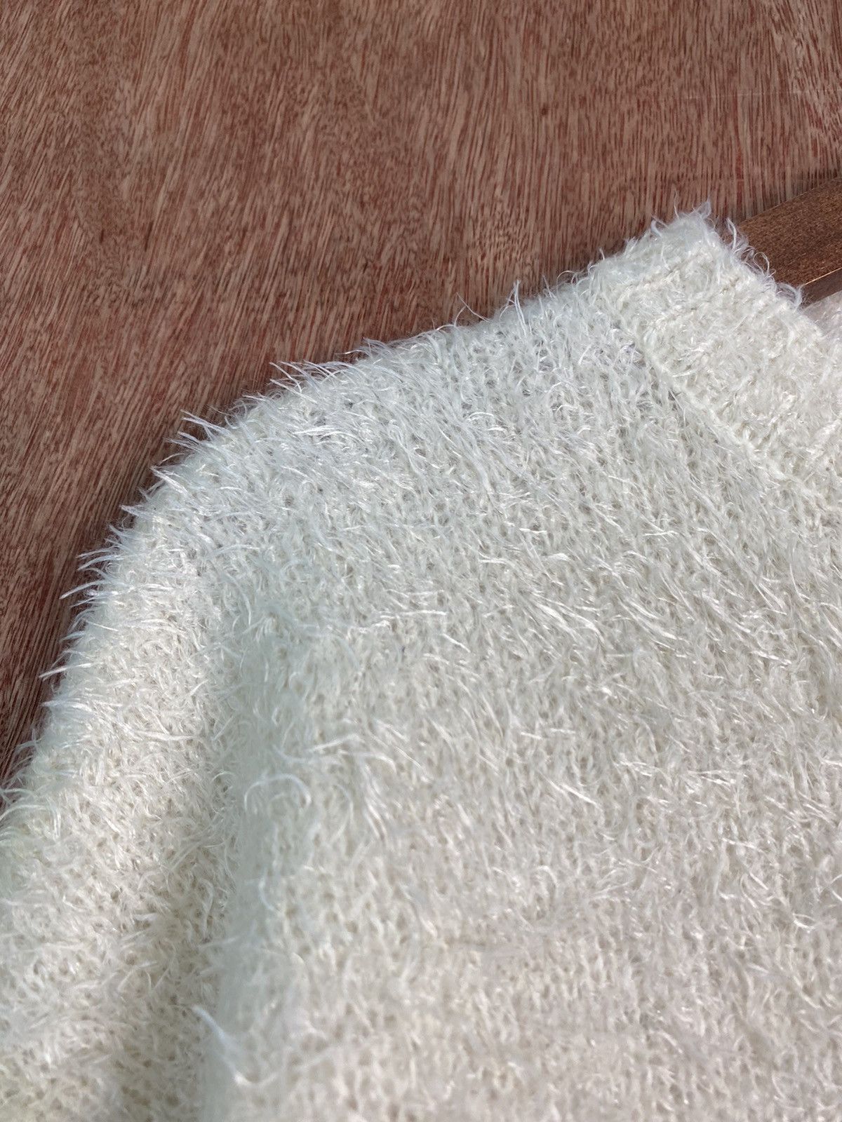 Homespun Knitwear × Japanese Brand DL Ehyphen Gallery World Shaggy Fur Mohair Knitwear #B626 Size M / US 6-8 / IT 42-44 - 6 Thumbnail