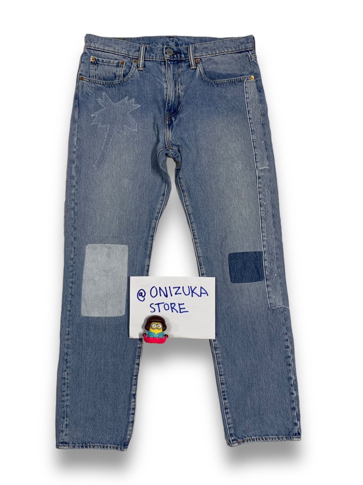 パンツ Levi's 502 grunge denim pants y2k Vintage Levis Lot 502 Distressed Jeans Punk Grunge Style