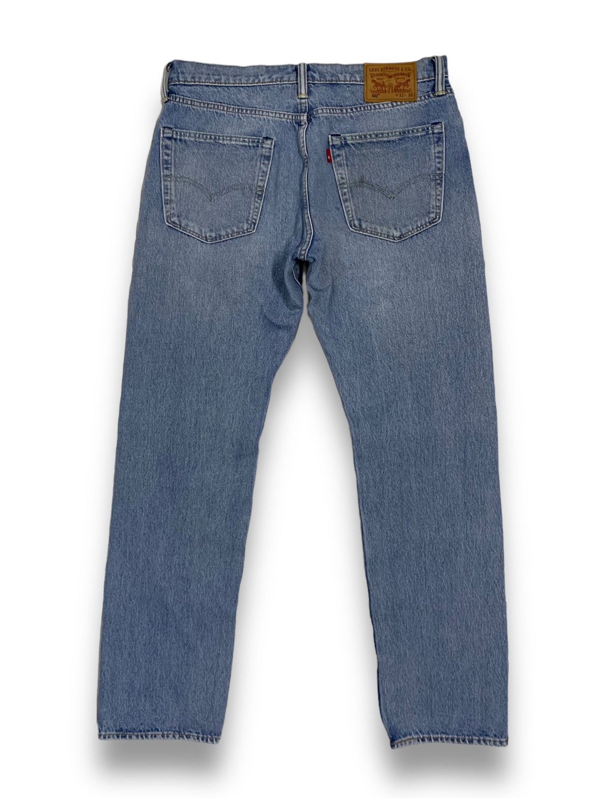 Levi's Vintage 2000s Levi’s 502 Blue Palm Tree Patchwork Jeans Size US 33 - 3 Thumbnail