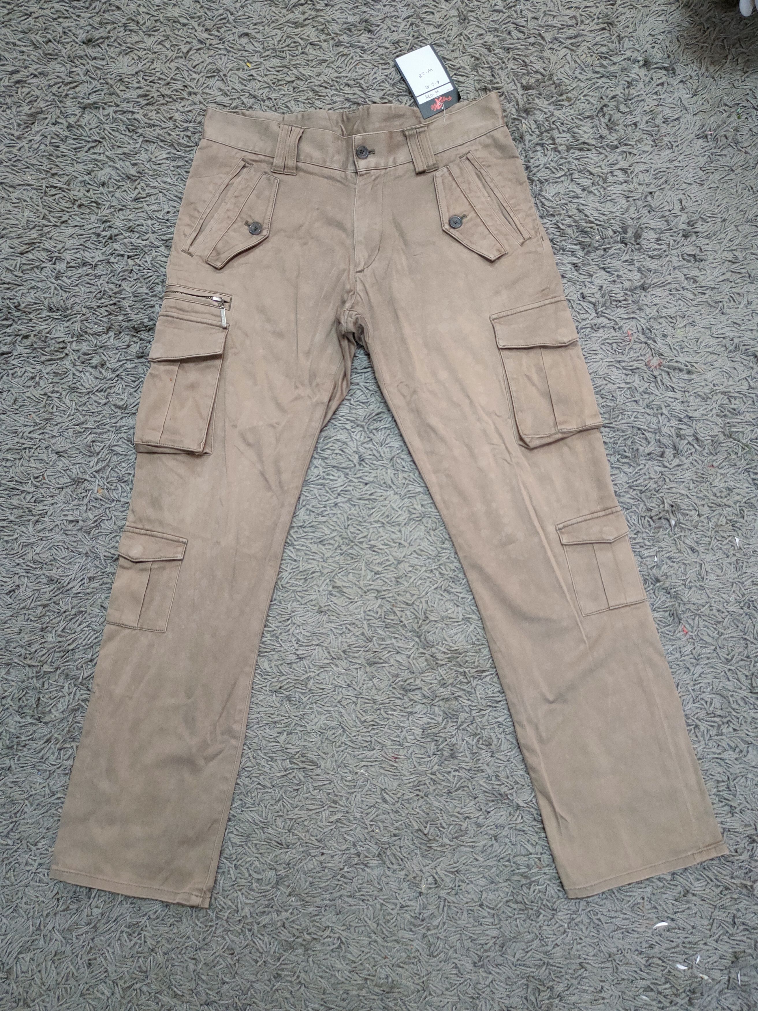 Hypebeast DL ASM Japan multipocket utility cargo pants #46-079 Size 28" / US 6 / IT 42 - 1 Thumbnail