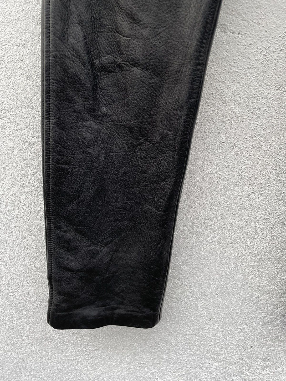 Japanese Brand Disco Leather Fashion Pants Size US 28 / EU 44 - 5 Thumbnail