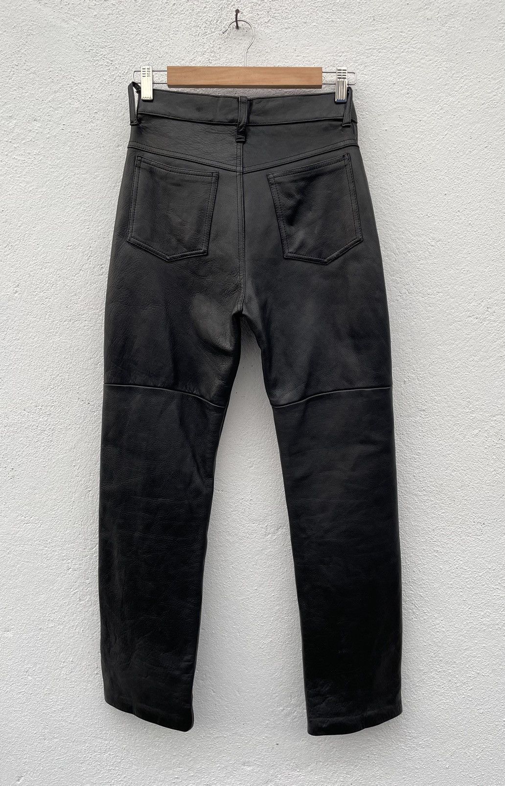 Japanese Brand Disco Leather Fashion Pants Size US 28 / EU 44 - 6 Thumbnail