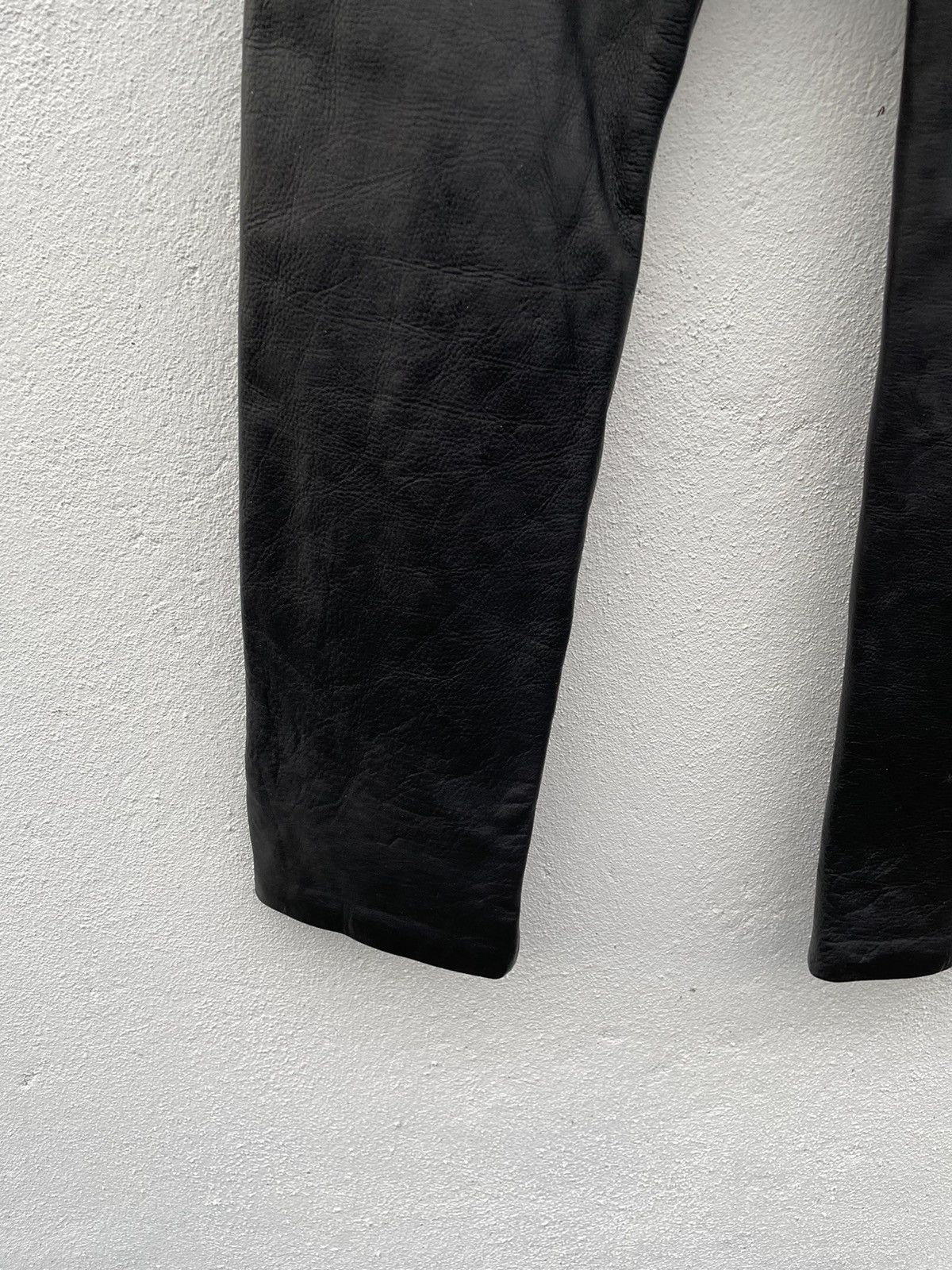 Japanese Brand Disco Leather Fashion Pants Size US 28 / EU 44 - 10 Thumbnail
