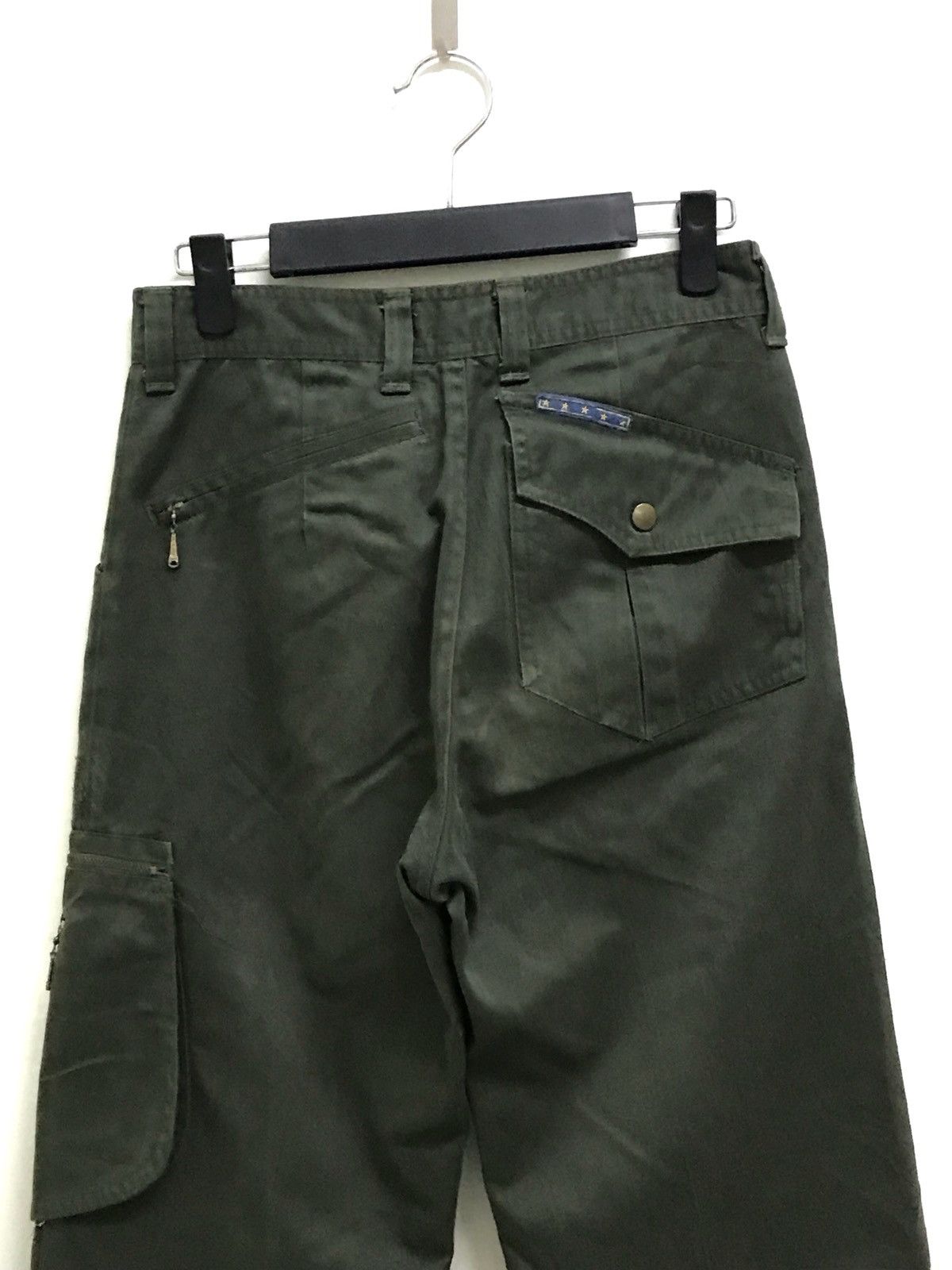 Japanese Brand Spago Professional Gear Green Army Pants Made In Japan Size US 29 - 7 Thumbnail