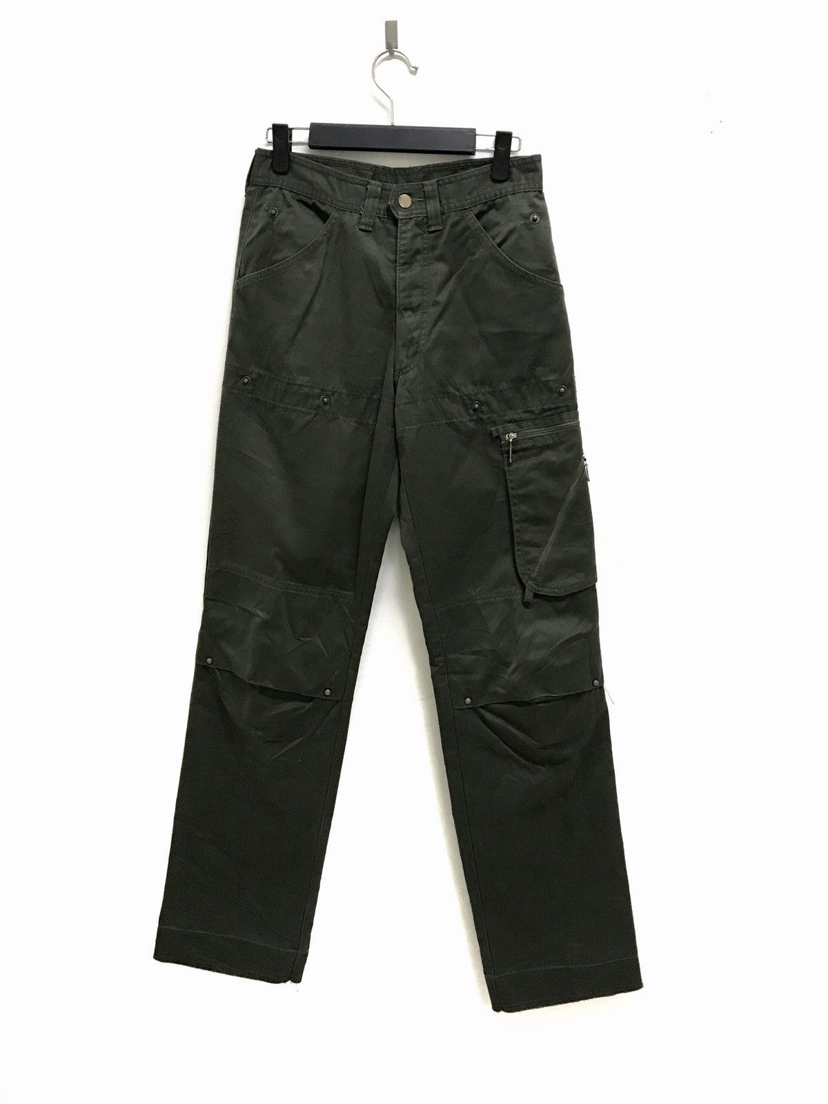 Japanese Brand Spago Professional Gear Green Army Pants Made In Japan Size US 29 - 1 Thumbnail