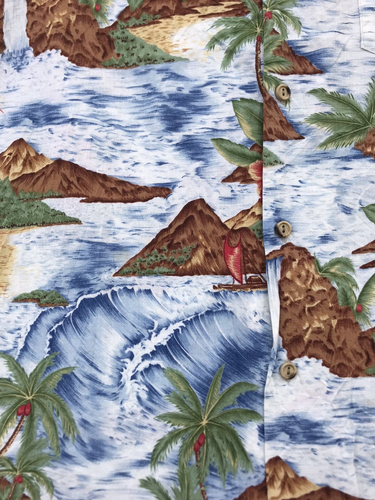 Vintage Vintage RJC Hawaiian Shirt Size US XL / EU 56 / 4 - 4 Thumbnail