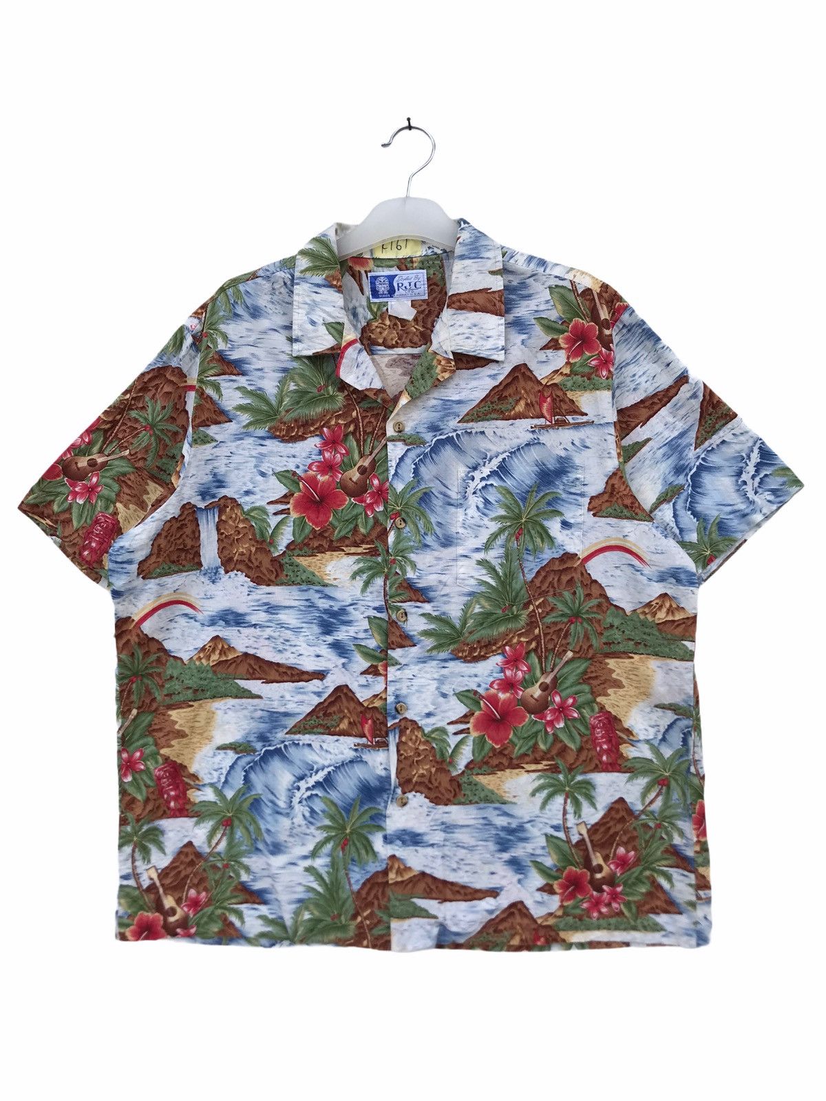 Vintage Vintage RJC Hawaiian Shirt Size US XL / EU 56 / 4 - 1 Thumbnail