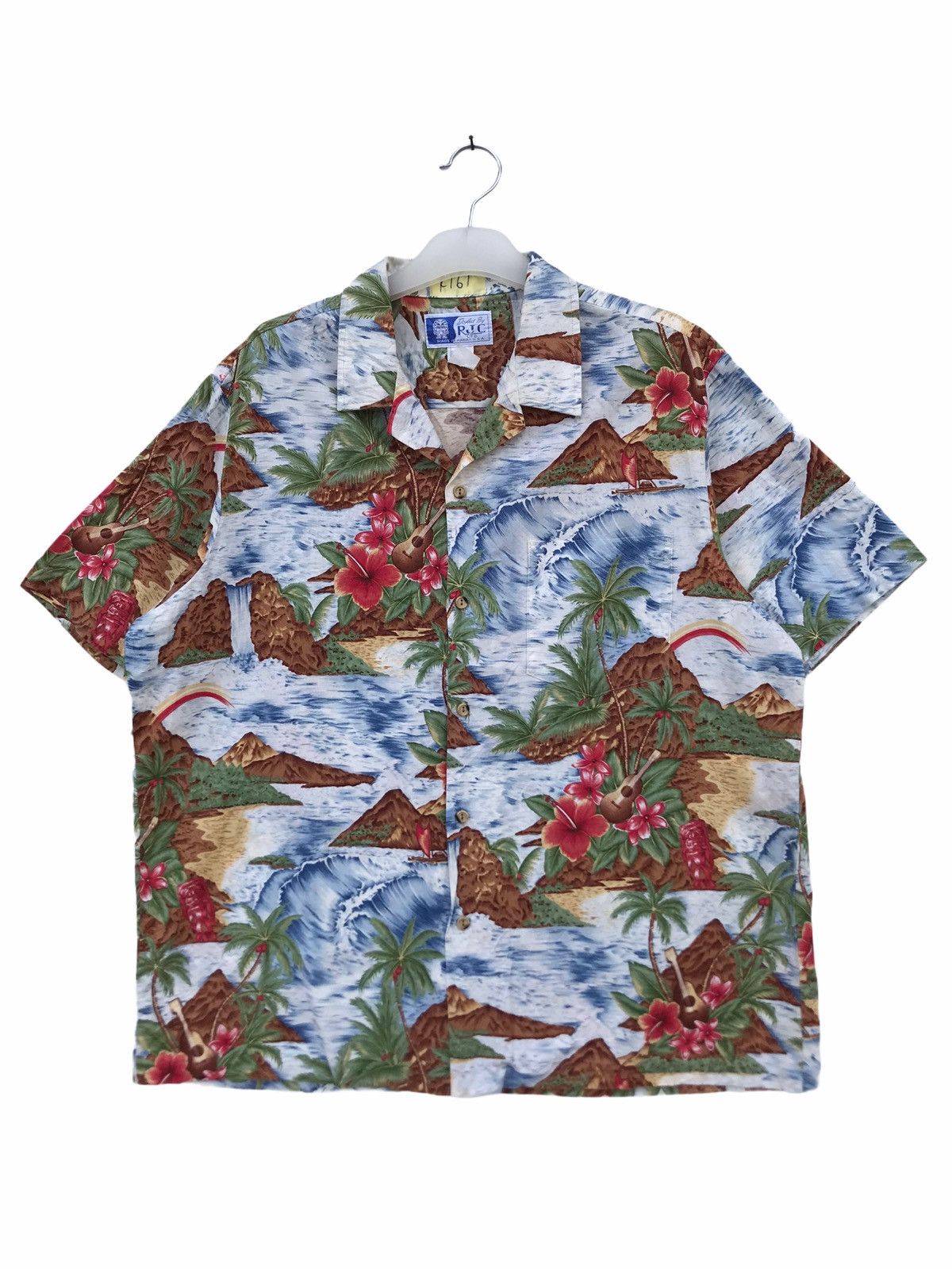 image of Rjc Hawaiian Shirt, Men's (Size XL)