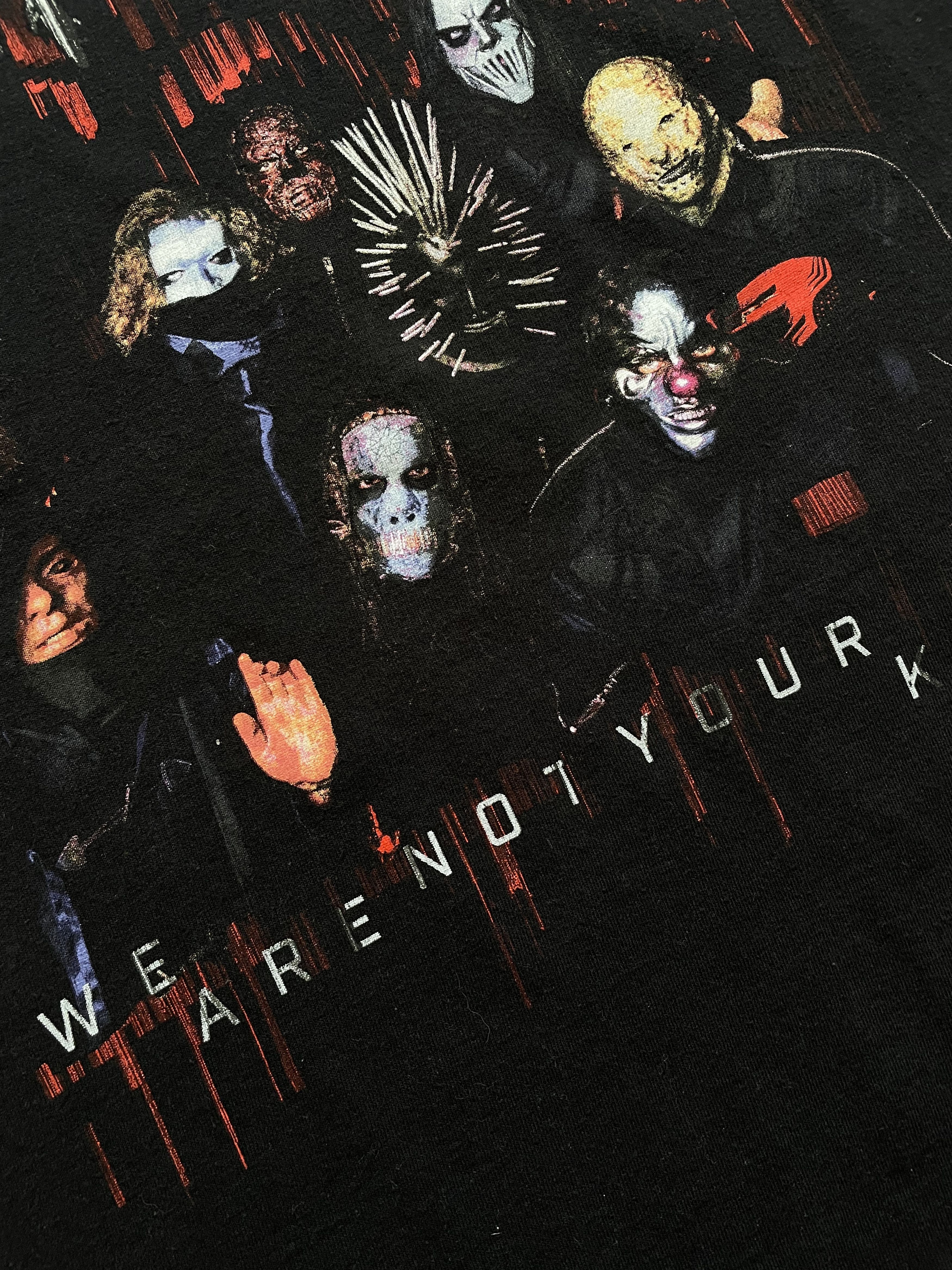 Band Tees × Slipknot × Vintage Vintage Slipknot Iowa Shirt Band Rare Tee Y2K Hype Drill Size US M / EU 48-50 / 2 - 6 Thumbnail