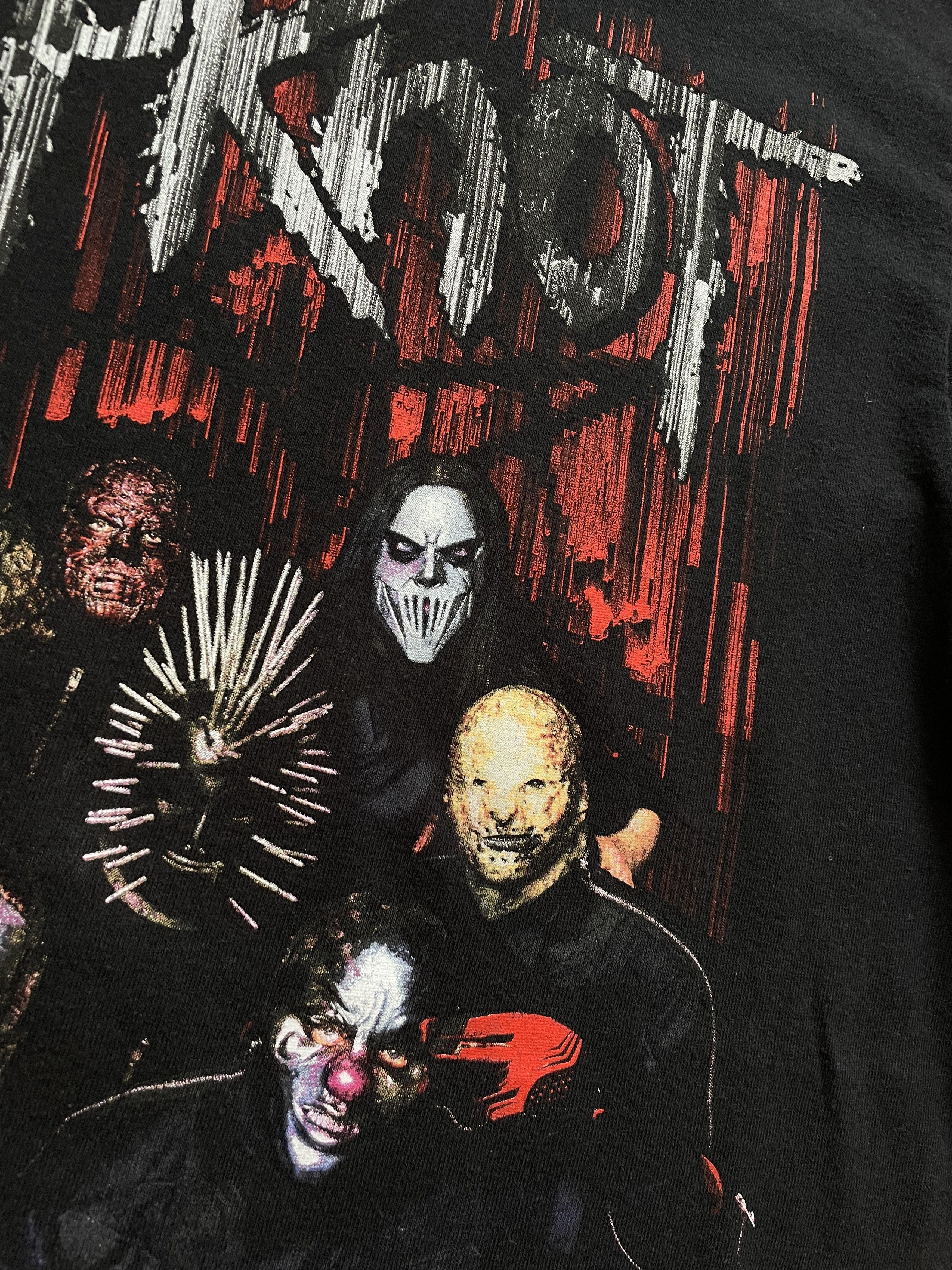 Band Tees × Slipknot × Vintage Vintage Slipknot Iowa Shirt Band Rare Tee Y2K Hype Drill Size US M / EU 48-50 / 2 - 5 Thumbnail