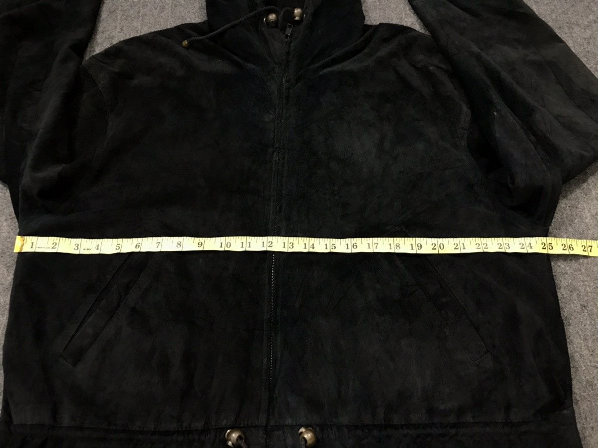 Designer × Joseph Michael Joseph Suede Black Parka Jacket Hoodie Quilted Inner Size US M / EU 48-50 / 2 - 9 Thumbnail
