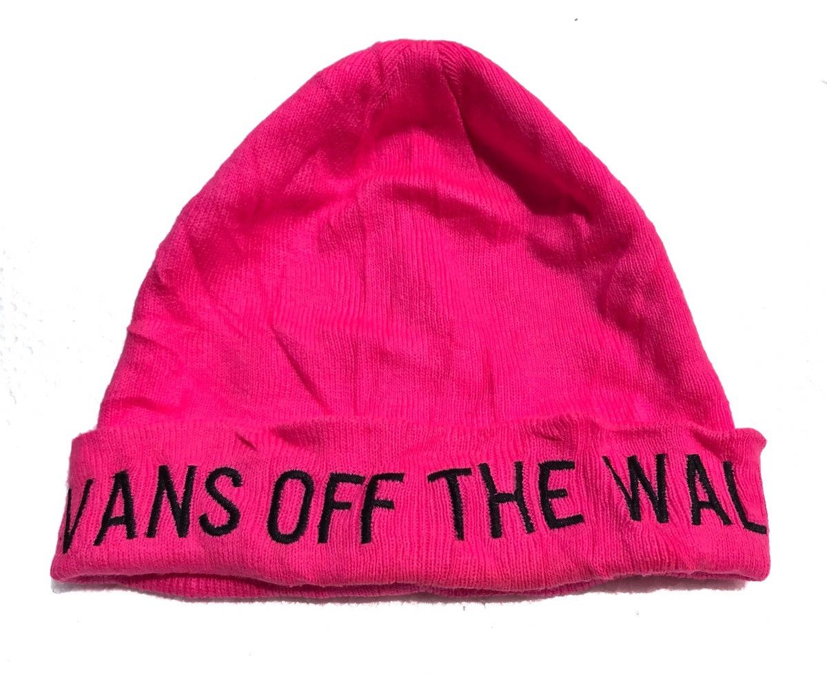 Vans Vans Off The Wall Folding Beanie Hat 100% acrylic Size ONE SIZE - 1 Thumbnail
