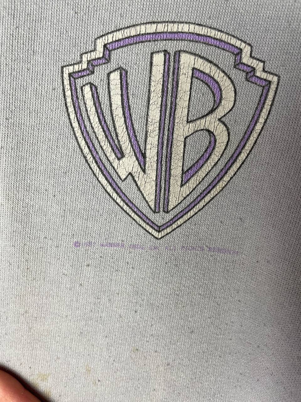 Vintage Warner Bros 90s vintage sweatshirt size XL Size US XL / EU 56 / 4 - 4 Thumbnail