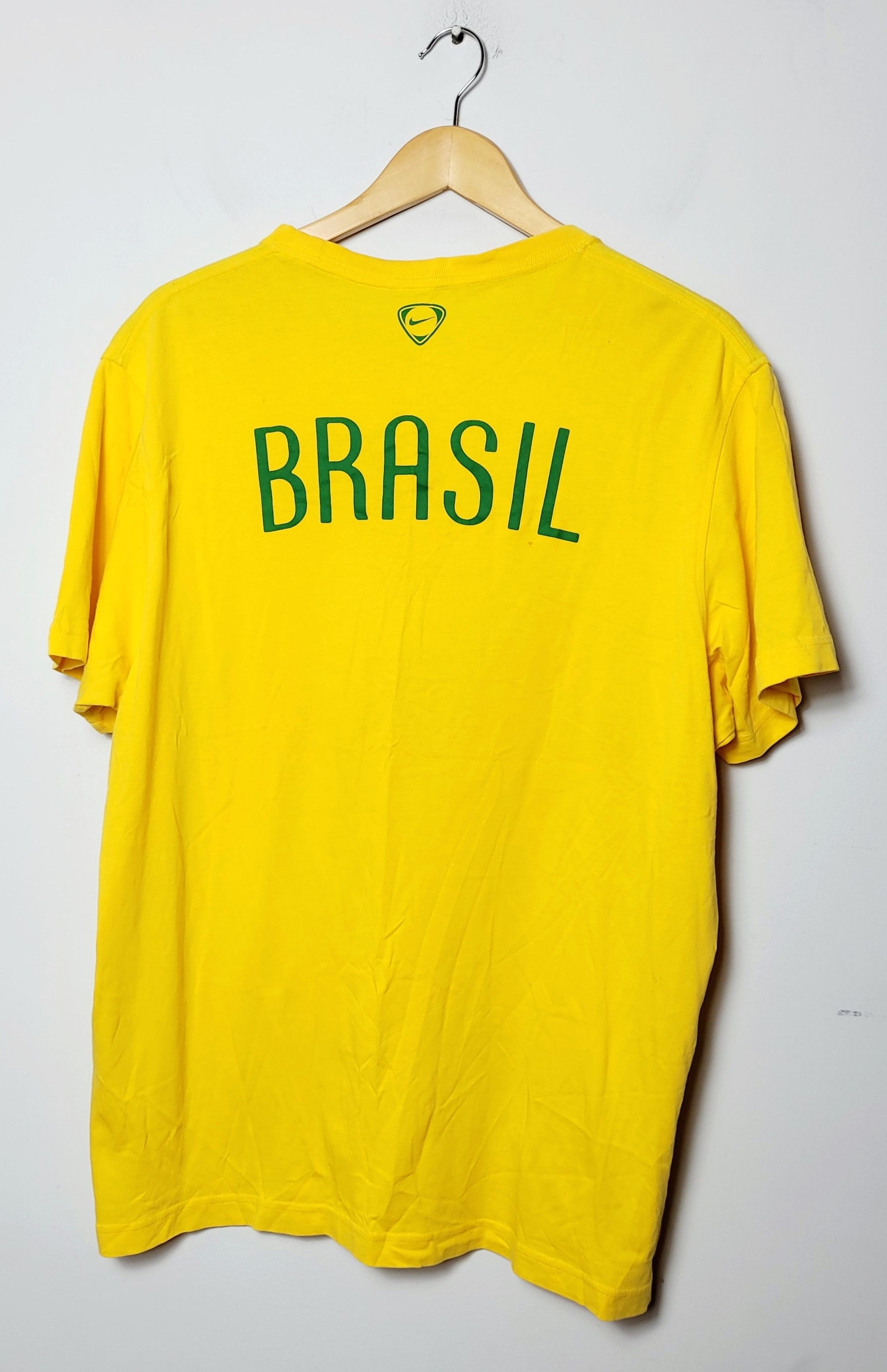 Nike Nike Brasil CBF t-shirt Size US L / EU 52-54 / 3 - 3 Thumbnail