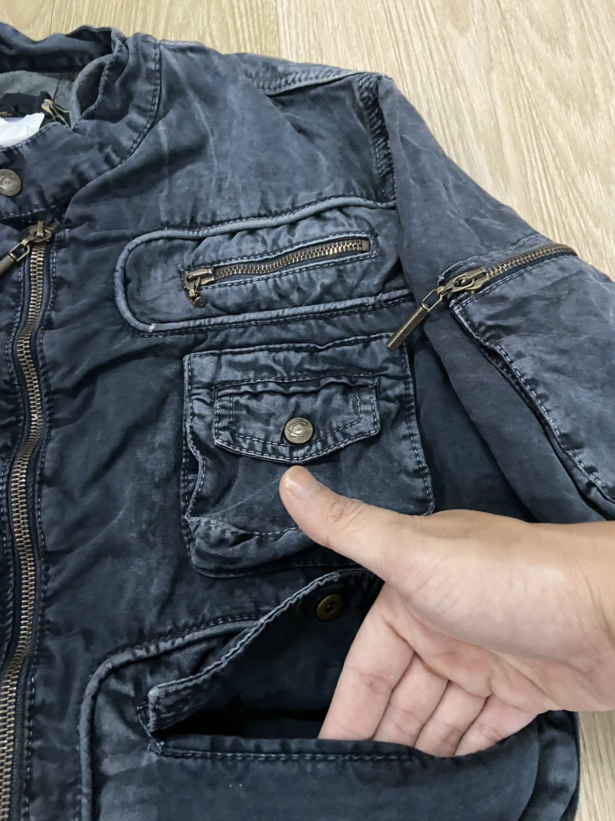 Just Cavalli Just Cavalli tactical bondage rider jacket Size US S / EU 44-46 / 1 - 8 Thumbnail