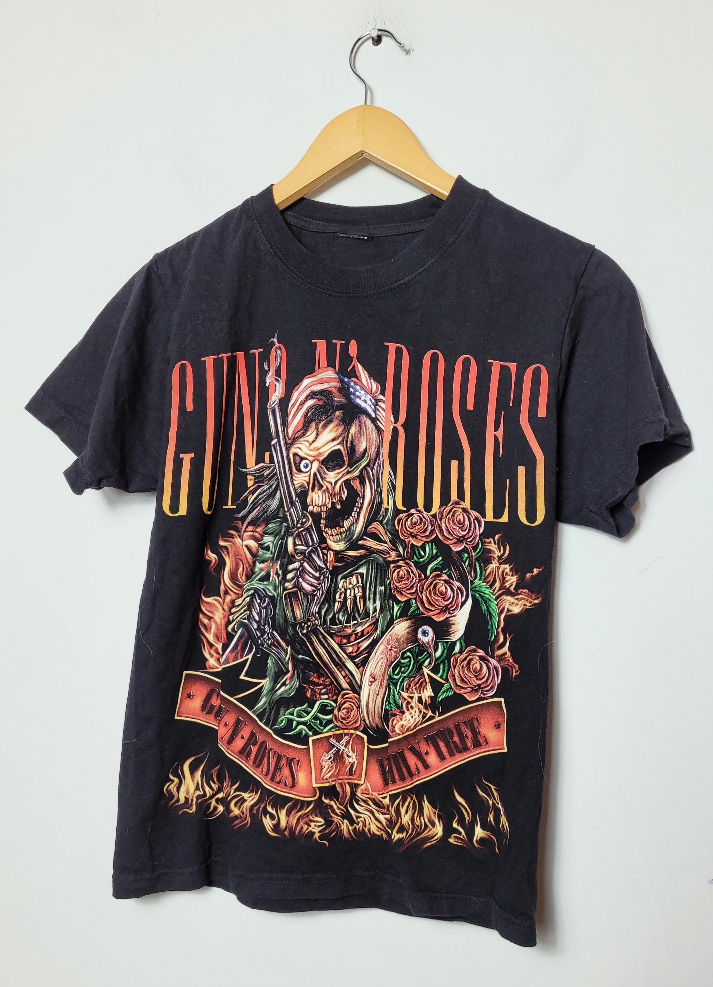 vintage Guns n Roses printed t-shirt
