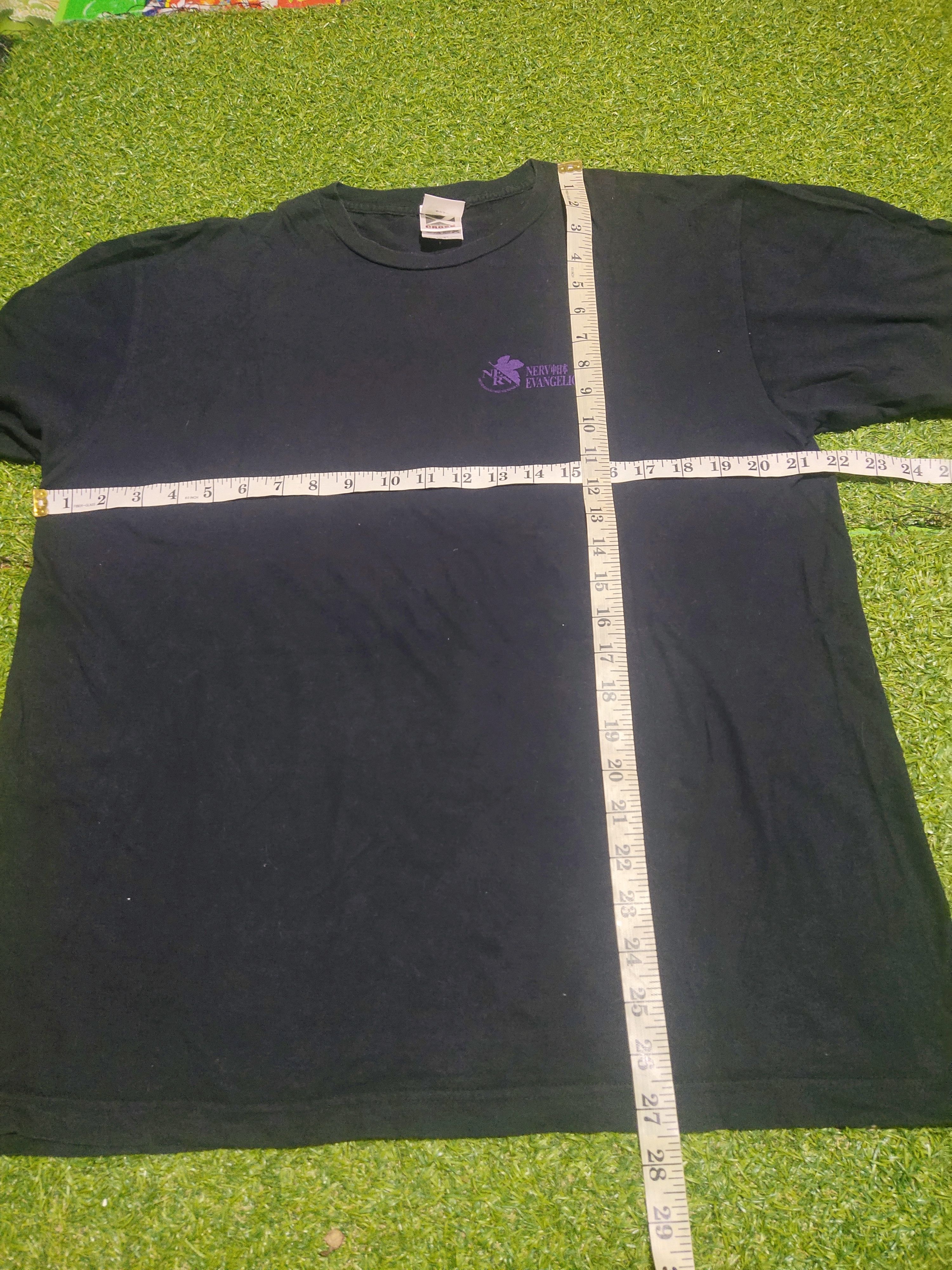 Anime × Vintage RARE!! VINTAGE NEON GENESIS EVANGELION ANIME ILLUSTRATION Size US L / EU 52-54 / 3 - 4 Thumbnail