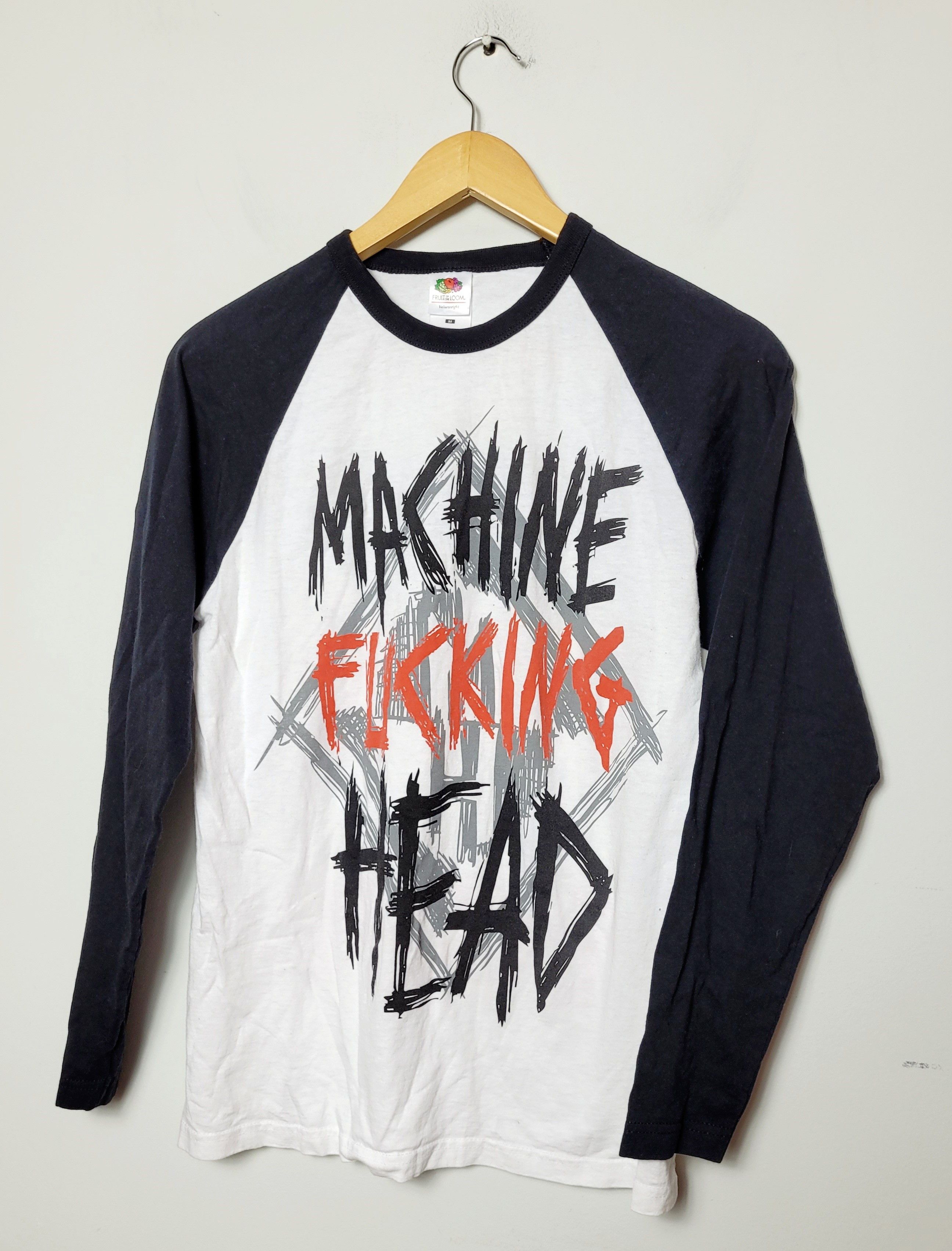 Band Tees Machine Head rock metal band longsleeve t-shirt Size US M / EU 48-50 / 2 - 3 Thumbnail