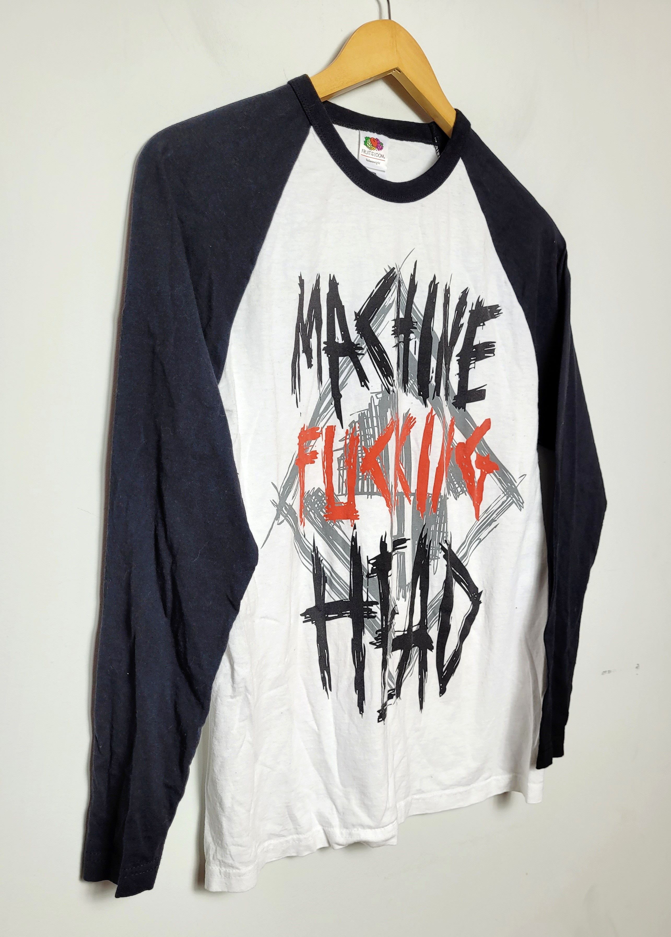Band Tees Machine Head rock metal band longsleeve t-shirt Size US M / EU 48-50 / 2 - 5 Thumbnail