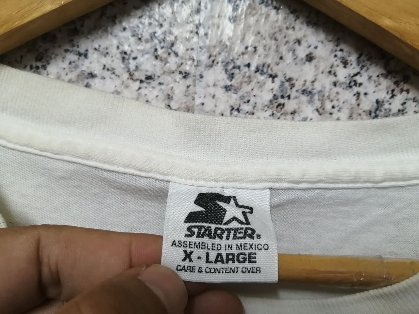 MLB 1997 Vintage Starter Florida Marlins World Series Tee Size US XL / EU 56 / 4 - 7 Thumbnail
