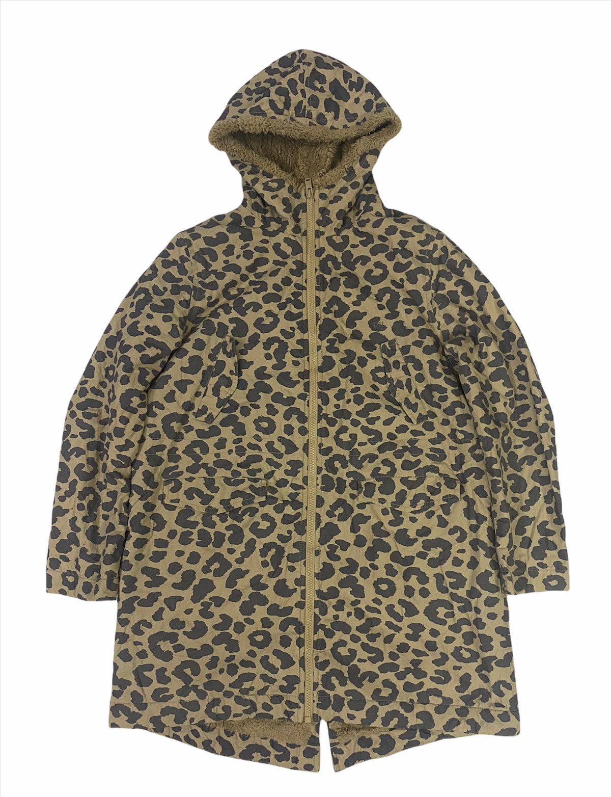 Undercover Uniqlo Parka Fur Lined Zipper Hoodie