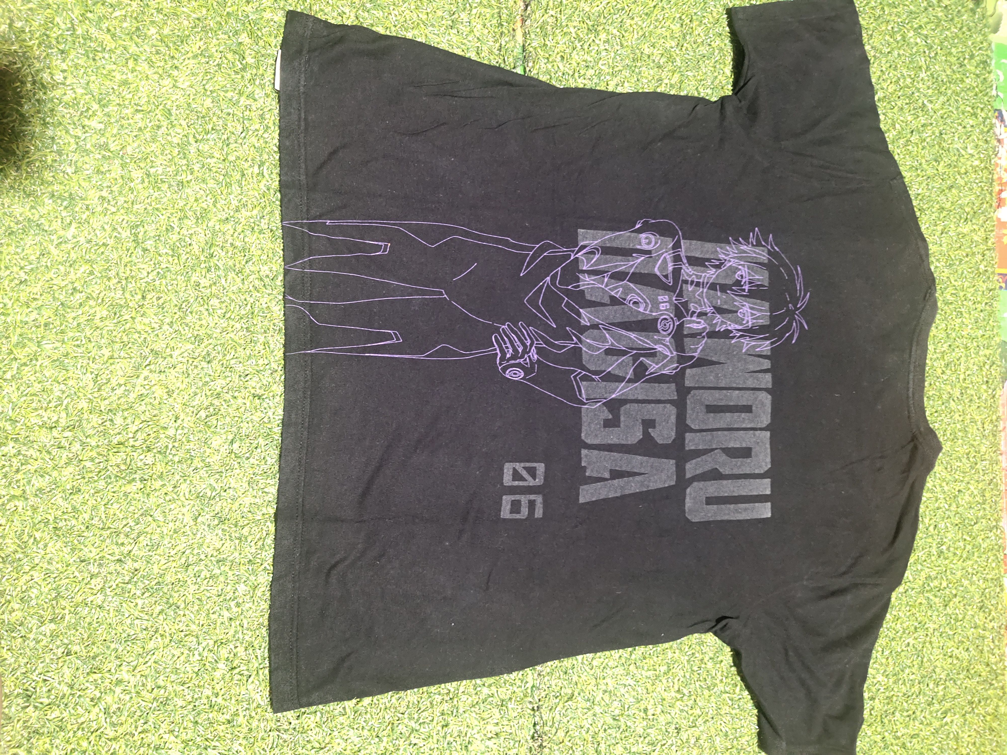 image of Anima x Movie Neon Genesis Evangelion Anime Kaworu Nagisa in Black, Men's (Size Large)