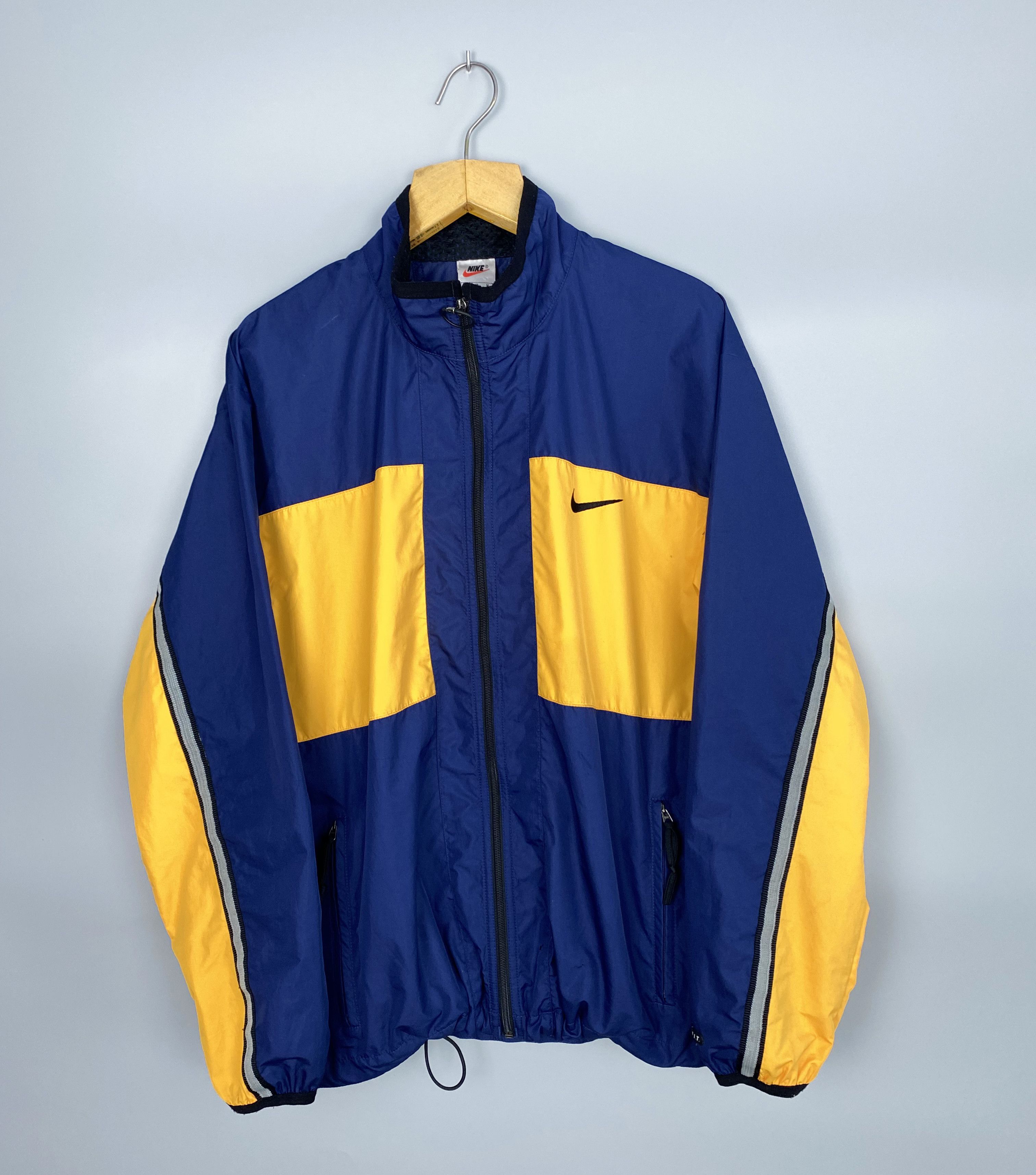 Nike × Vintage Vintage NIKE Small Swoosh Logo Clima FIT Light Jacket Size US M / EU 48-50 / 2 - 1 Thumbnail