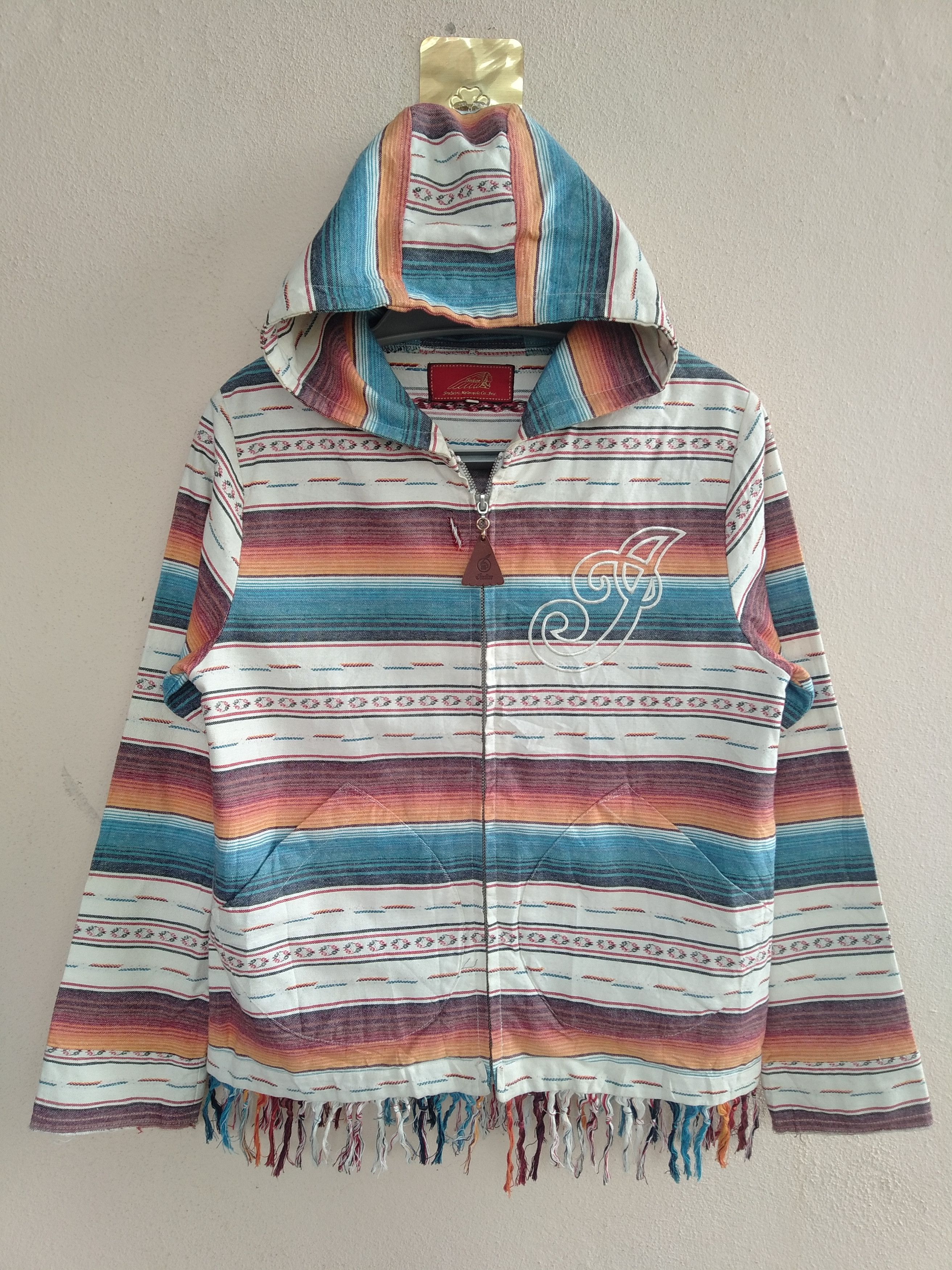 Indian Motorcycle Co Inc Navajo Hoodie/Defect Rare