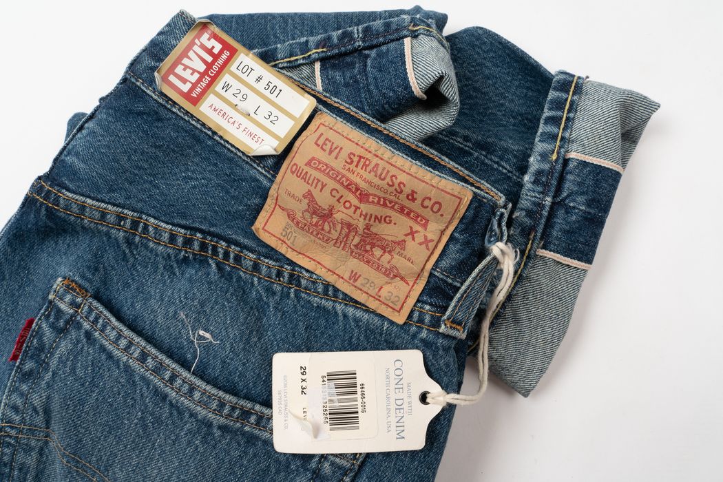 Levi's Vintage Clothing LVC 1955 BIG E 501 Jeans Made In Japan 34x34  SELVEDGE