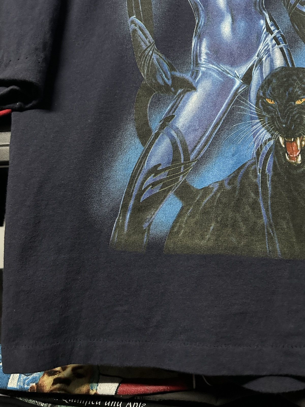 Marvel Comics × Vintage Vintage 90s Olivia Heavy Metal Marver Comics Sun Faded Tee Size US M / EU 48-50 / 2 - 5 Thumbnail