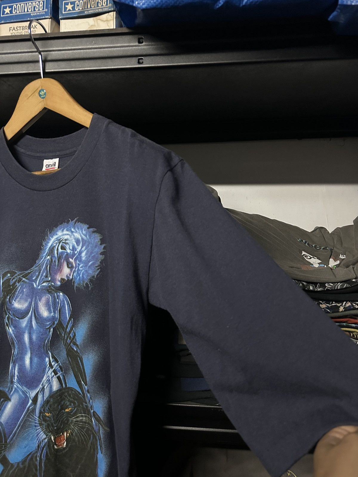 Marvel Comics × Vintage Vintage 90s Olivia Heavy Metal Marver Comics Sun Faded Tee Size US M / EU 48-50 / 2 - 7 Thumbnail