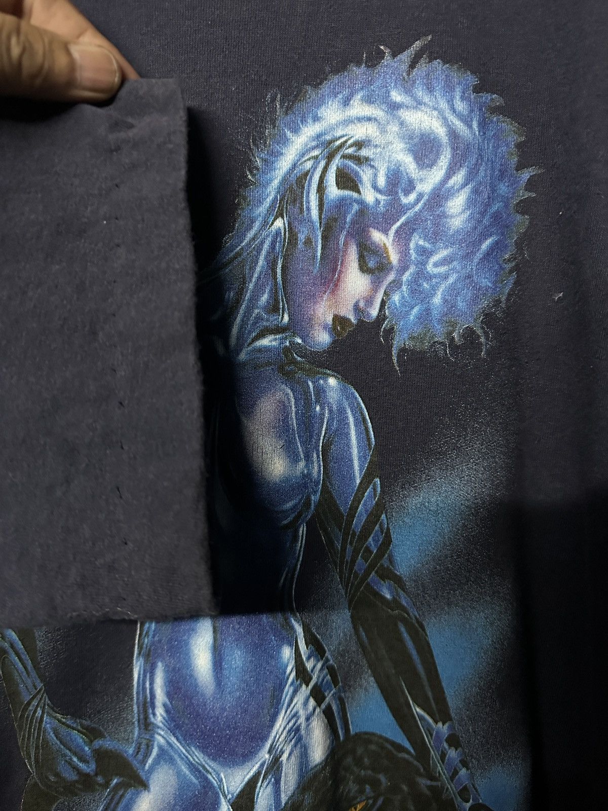 Marvel Comics × Vintage Vintage 90s Olivia Heavy Metal Marver Comics Sun Faded Tee Size US M / EU 48-50 / 2 - 8 Thumbnail