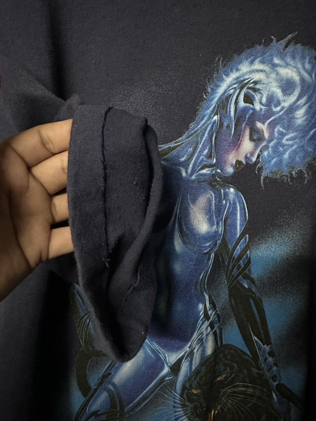 Marvel Comics × Vintage Vintage 90s Olivia Heavy Metal Marver Comics Sun Faded Tee Size US M / EU 48-50 / 2 - 9 Thumbnail