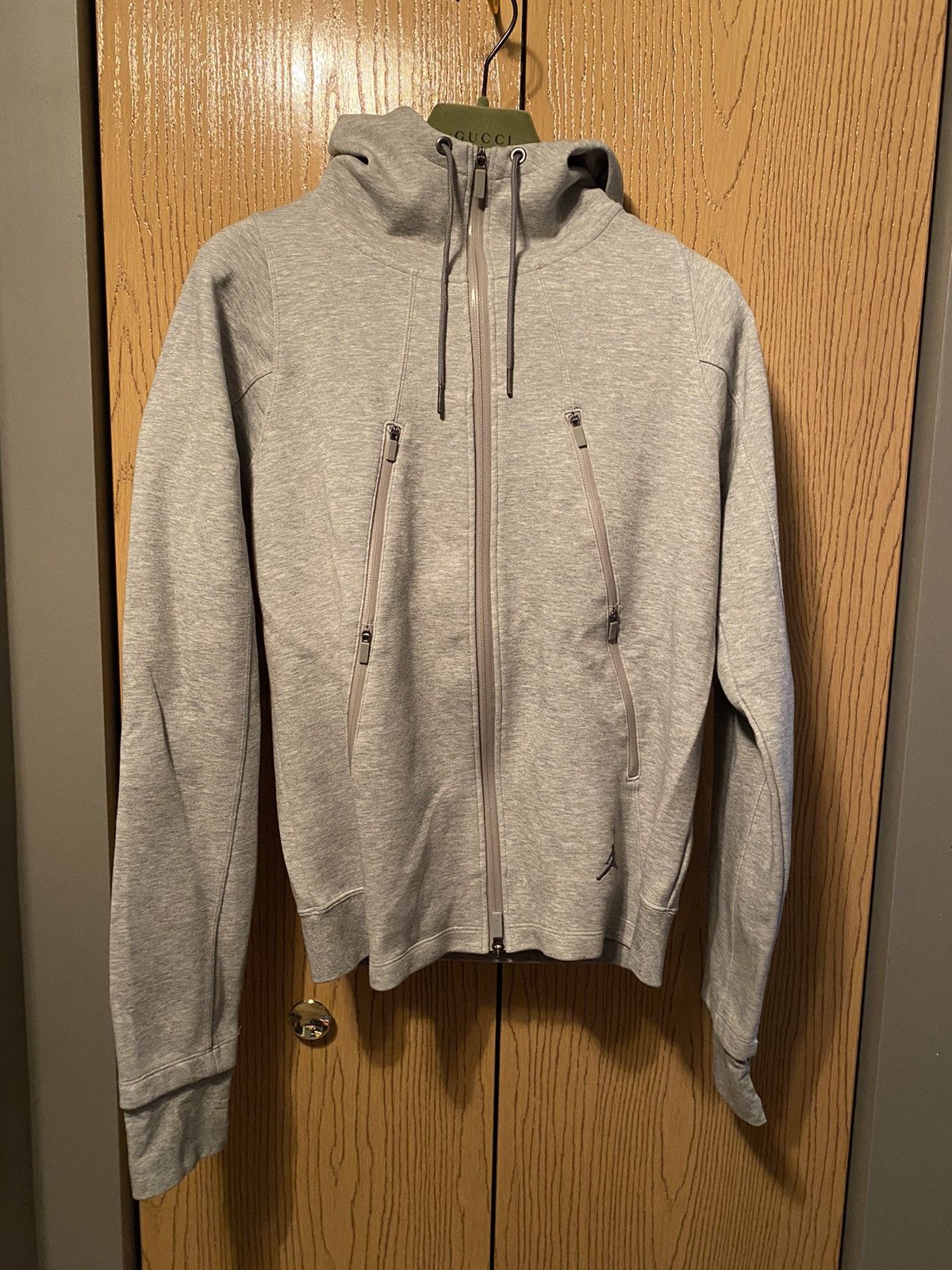 Jordan Brand × Nike Jordan Brand Grey Hoodie Sz M Size US M / EU 48-50 / 2 - 1 Thumbnail