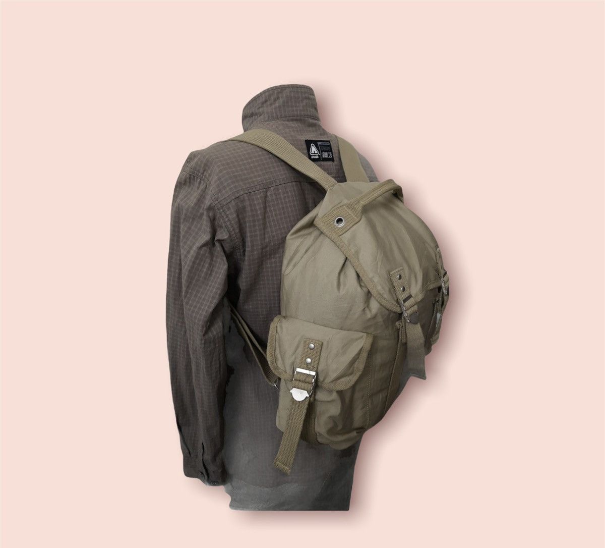Jun Takahashi × Uniqlo ARCHIVAL UNIQUE CLOTHING MILITARY STYLE RUCKSACK/BACKPACK Size ONE SIZE - 8 Thumbnail